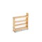 Rev-A-Shelf Maple Veneer, Light Brown, 6 in W, 19.39 in H, 21.59 in D, 21.65 in L, Light Brown 448-BDDSC-5C - alternate 1
